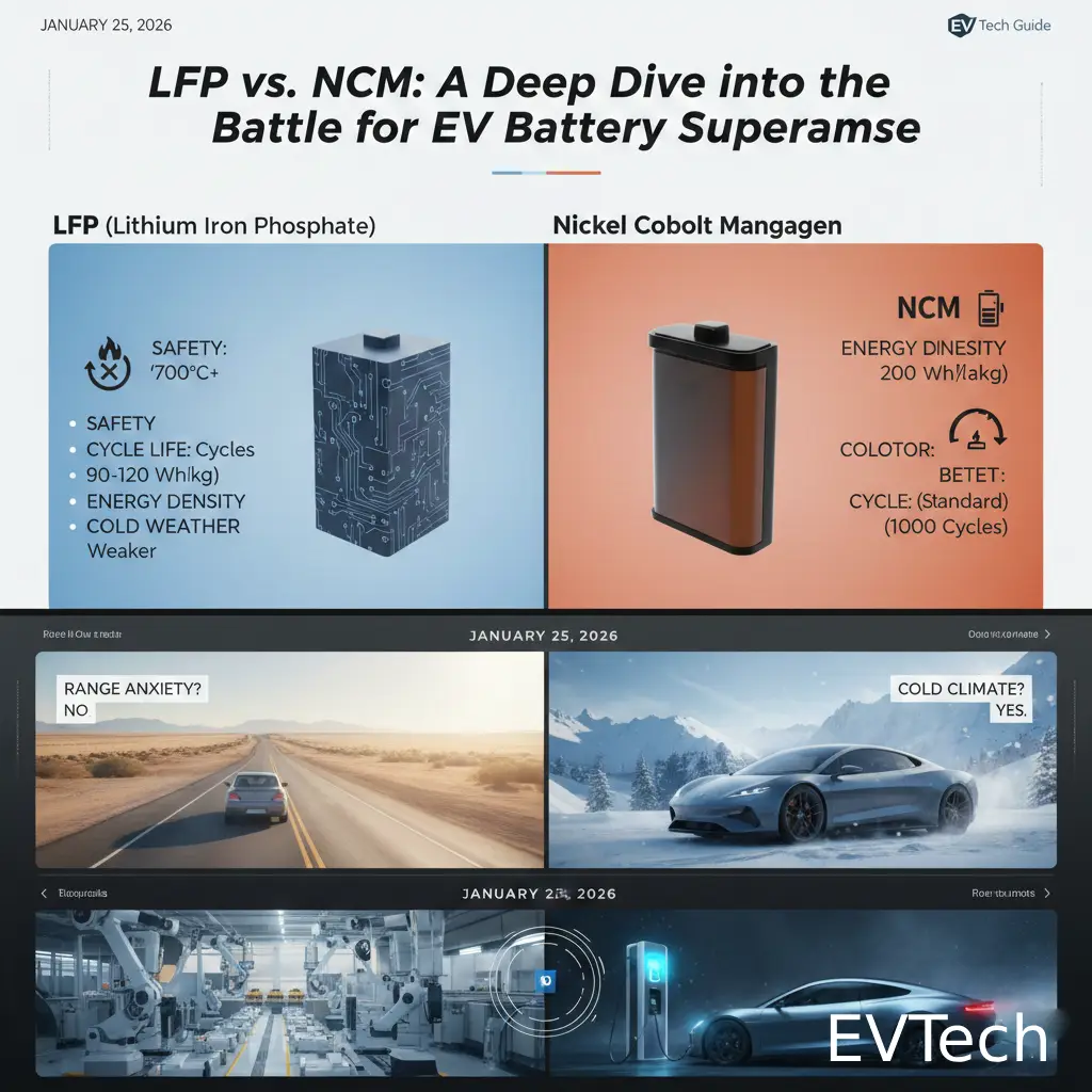 LFP vs. NCM: Which Battery Reigns Supreme? Everything You Need to Know
