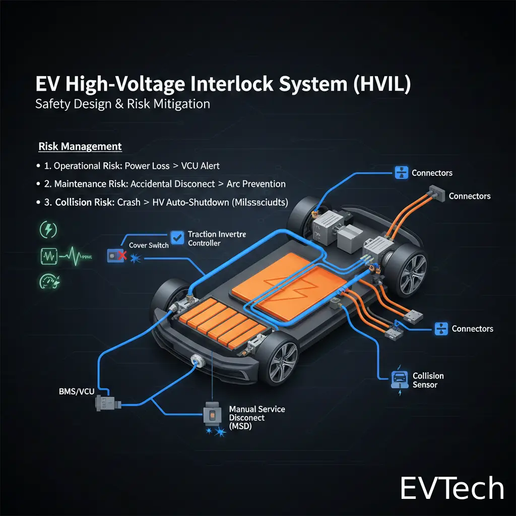 EV High-Voltage Interlock Loop (HVIL): Safety Design and Risk Mitigation