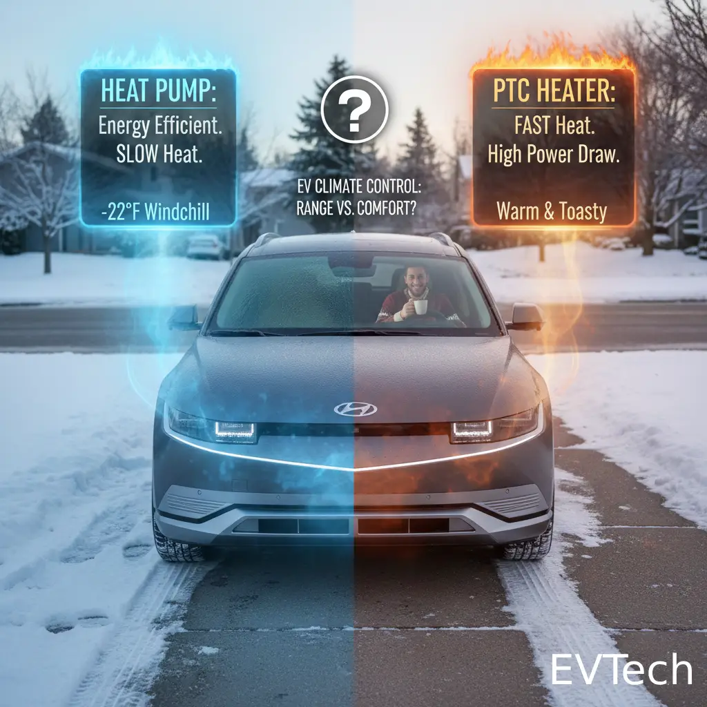 Heat pumps vs. PTC heaters: Which one is actually better?