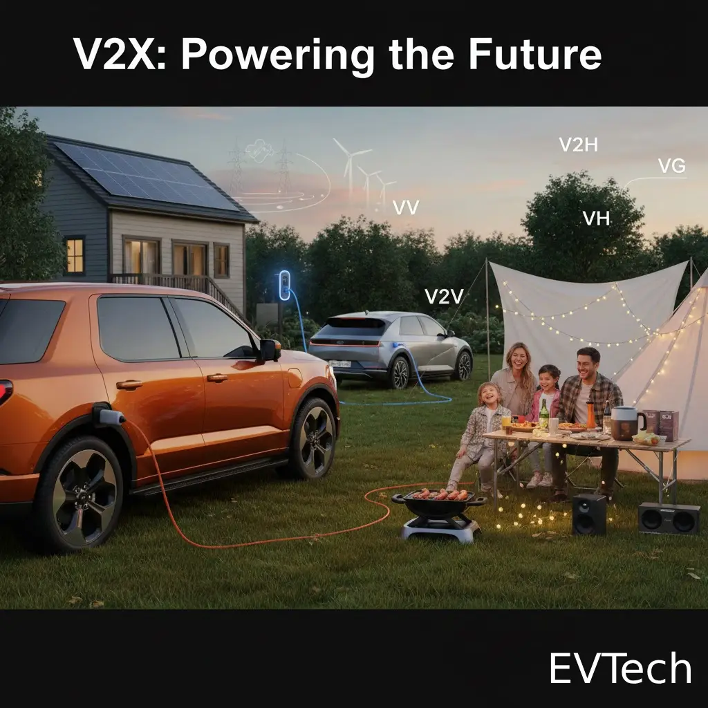 Understanding V2X: Everything You Need to Know About V2L, V2V, V2G, and V2H